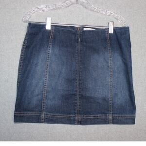 Jolt Women's Blue Denim High Waisted‎ Mini Skirt Size 13/Waist 31